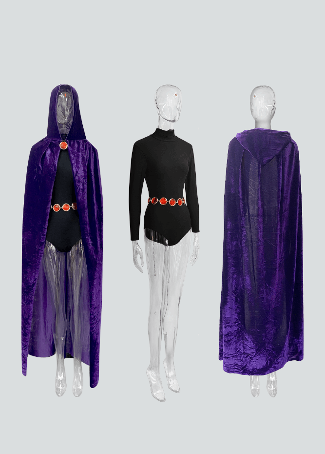 Titans-Raven Cosplay Costume Halloween Xs / Black