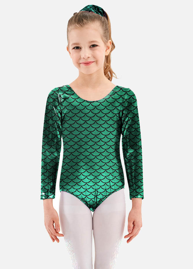 Speerise Girls Shiny Metallic Leotards