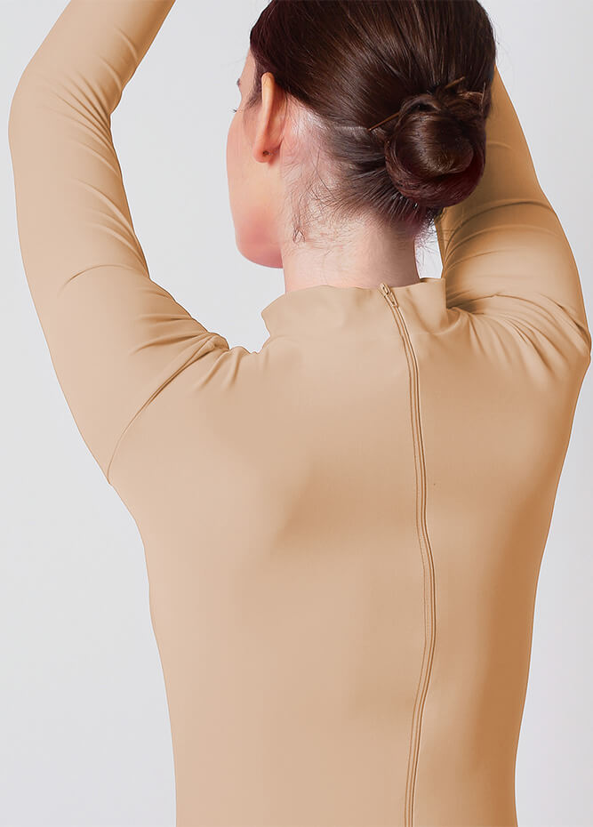 Womens Turtleneck Long Sleeve Unitard