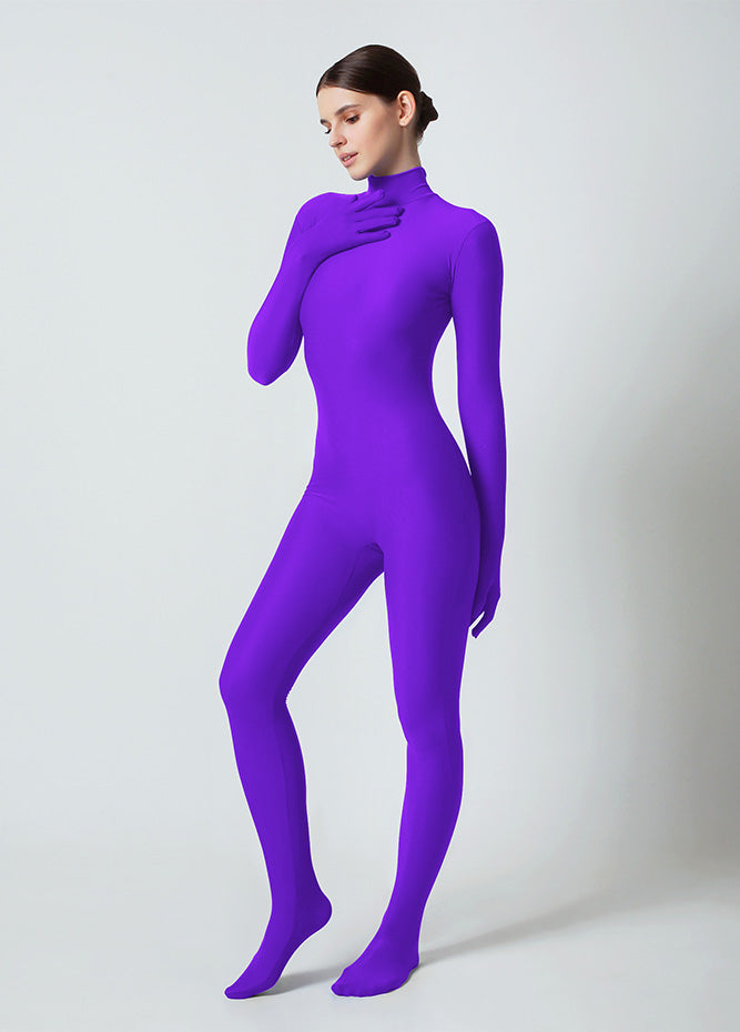 High Neck Full Body Unitard Costumes