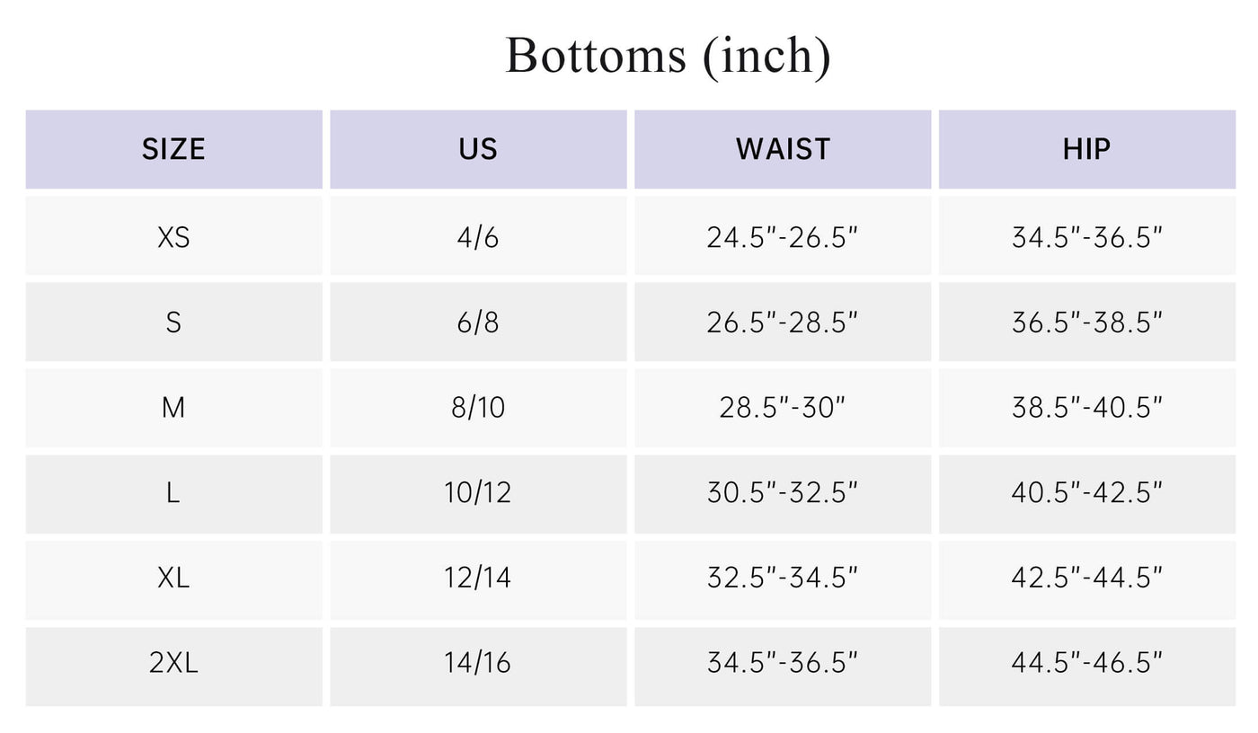 Speerise Size Guide- Women's Men's and Girl's Dancewear Sizing