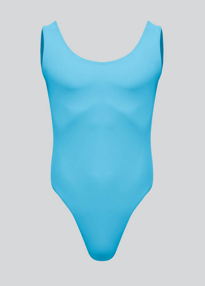 80s Mens Tank Thong Leotard