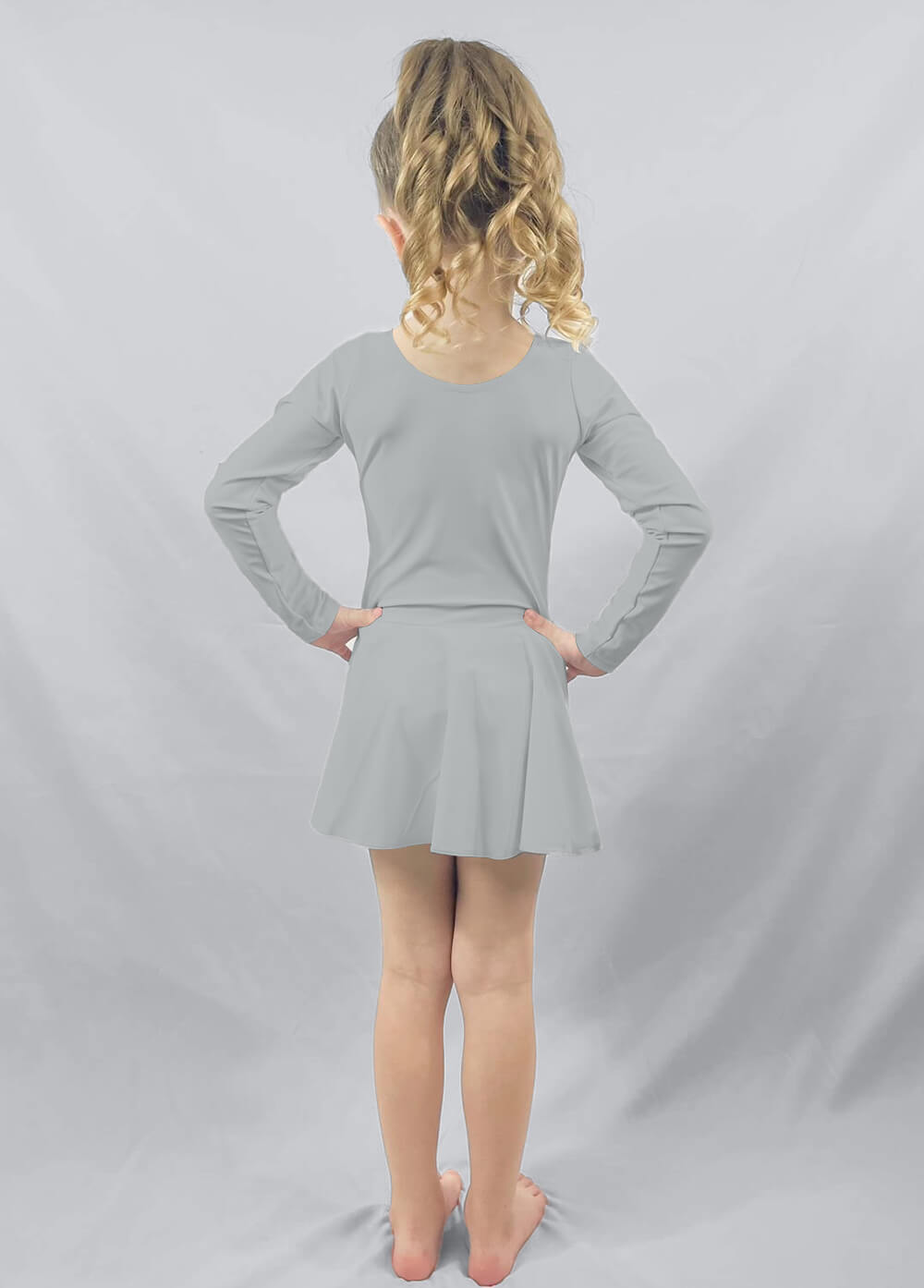 Speerise Long Sleeve Ballet Dance Leotard with Skirt