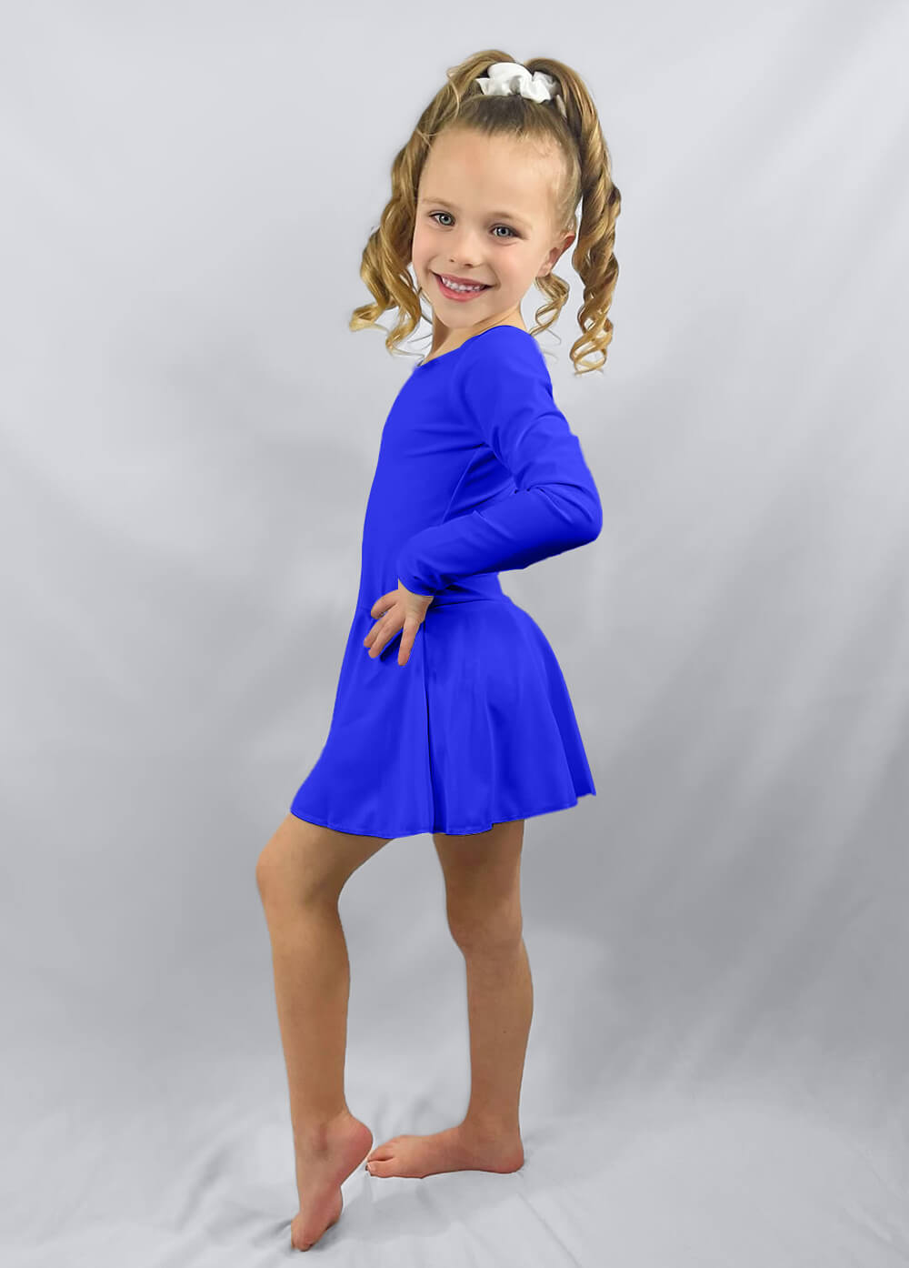 Speerise Long Sleeve Ballet Dance Leotard with Skirt