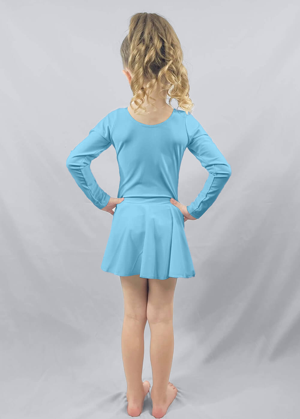 Speerise Long Sleeve Ballet Dance Leotard with Skirt