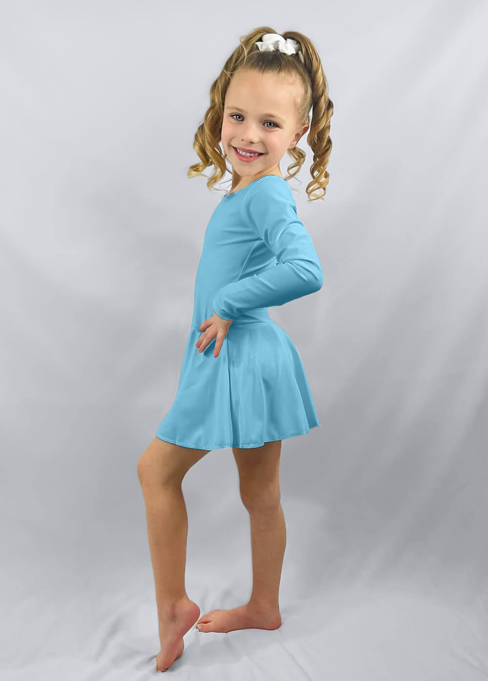 Speerise Long Sleeve Ballet Dance Leotard with Skirt