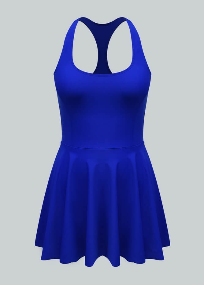 2-in-1 Athletic Dress With Detached Shorts