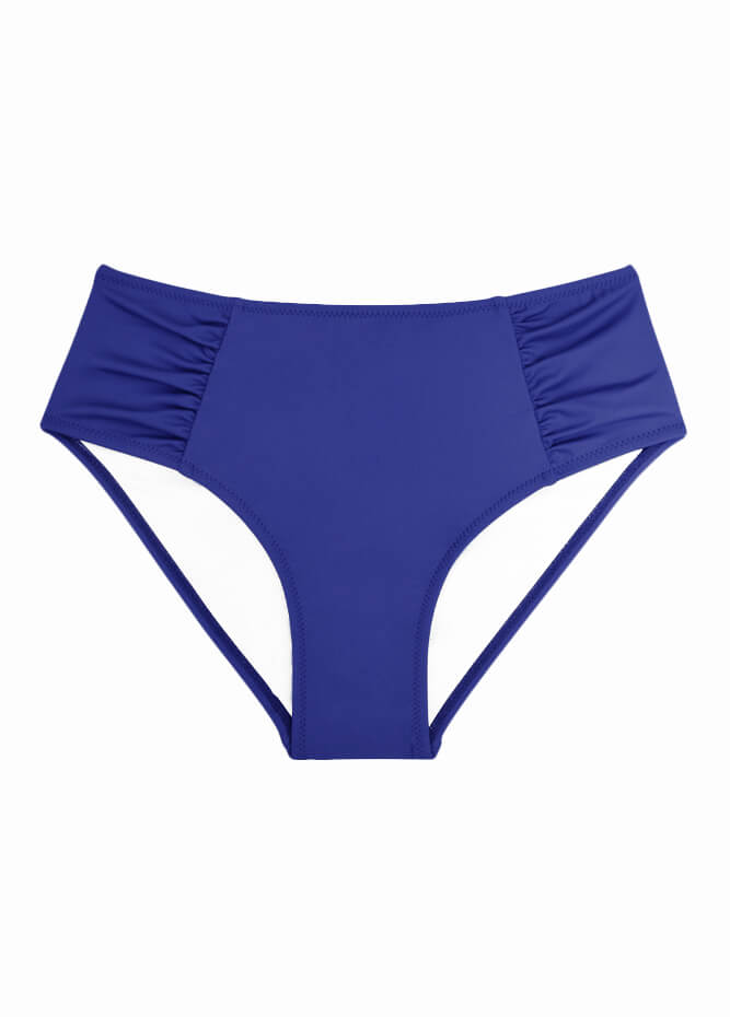 Navy tummy control bikini hot sale bottoms