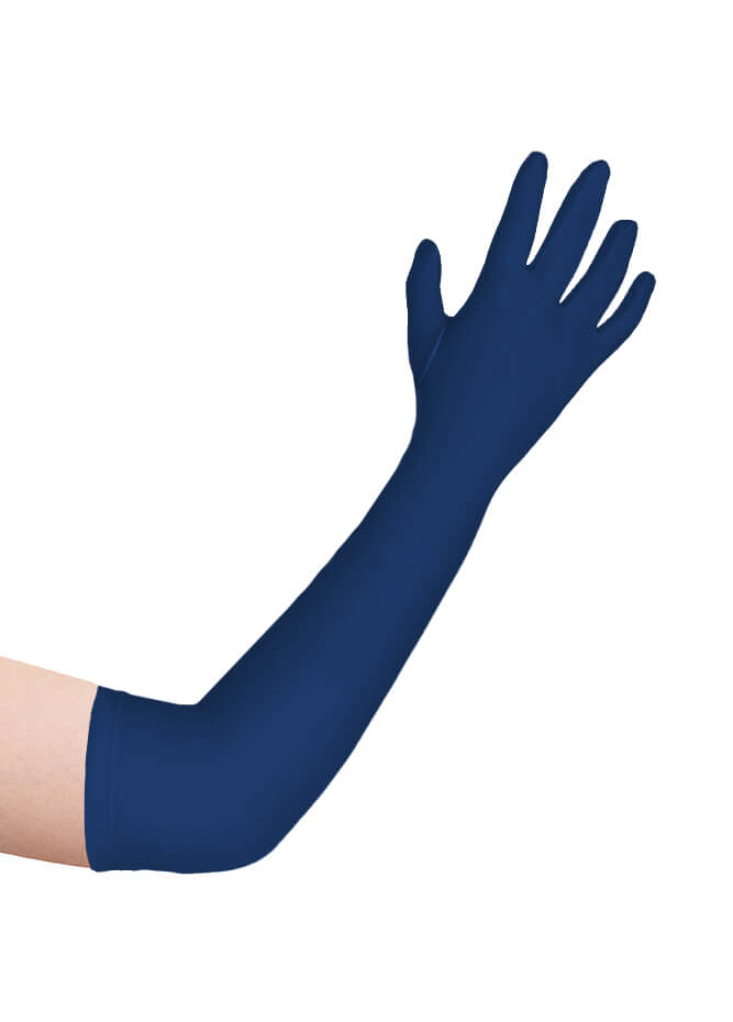 Long Matte Seamless Spandex Gloves