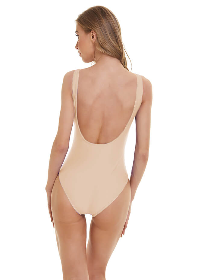 Retro 80s/90s Low Back Leotard