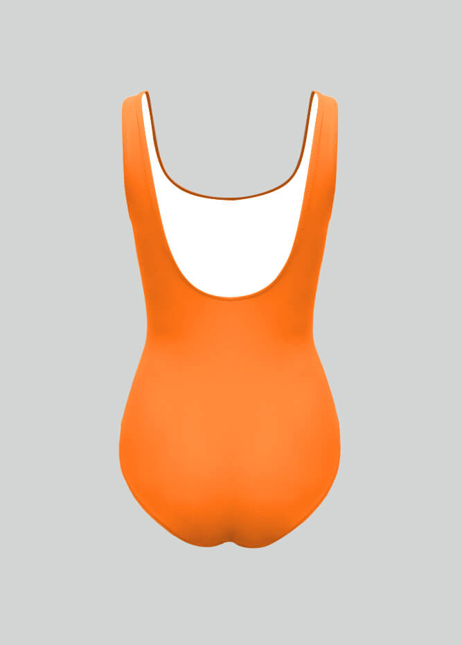 Retro 80s/90s Low Back Leotard