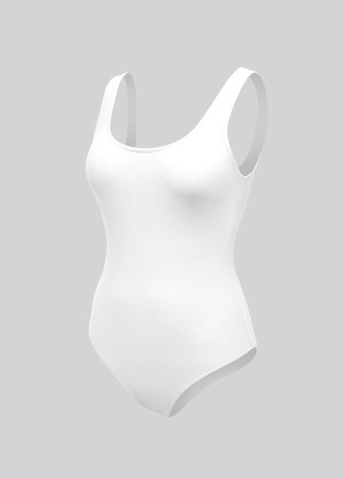 Retro 80s/90s Low Back Leotard