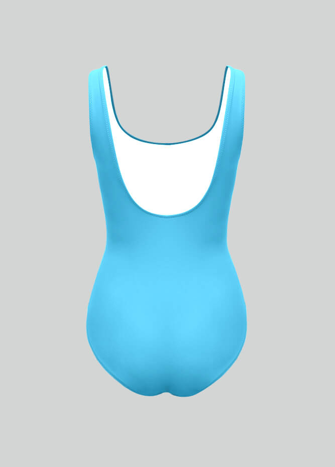 Retro 80s/90s Low Back Leotard