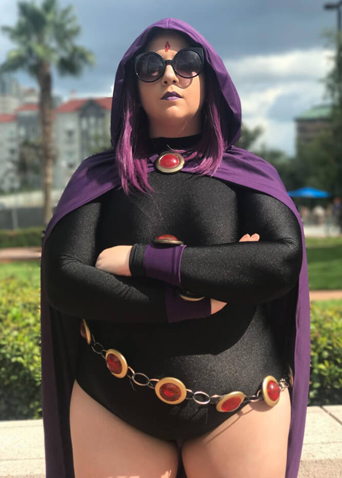 Titans Raven Cosplay Costume Halloween