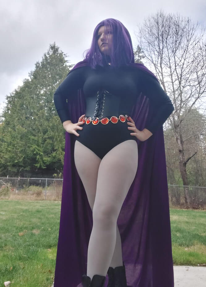 Titans Raven Cosplay Costume Halloween