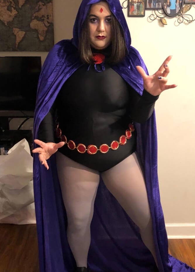 Titans Raven Cosplay Costume Halloween