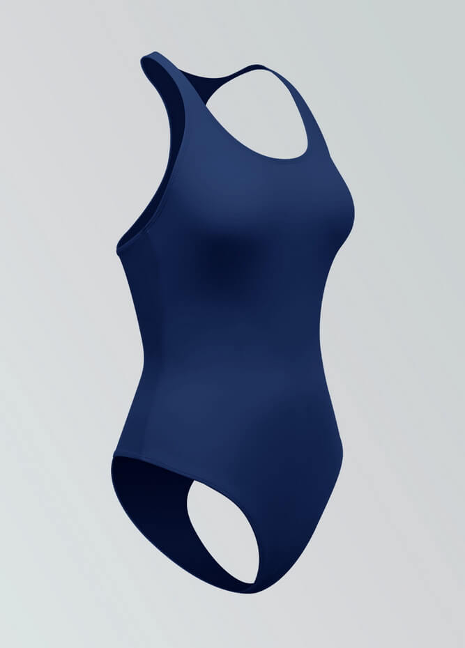 Womens Racerback Fitness Thong Leotard