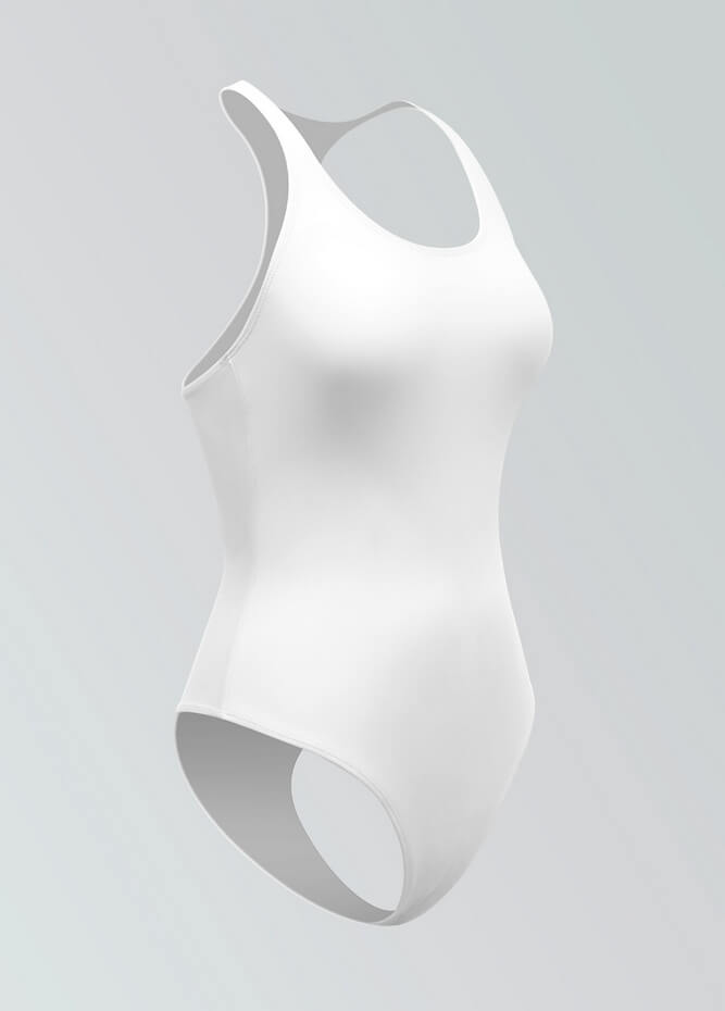 Womens Racerback Fitness Thong Leotard