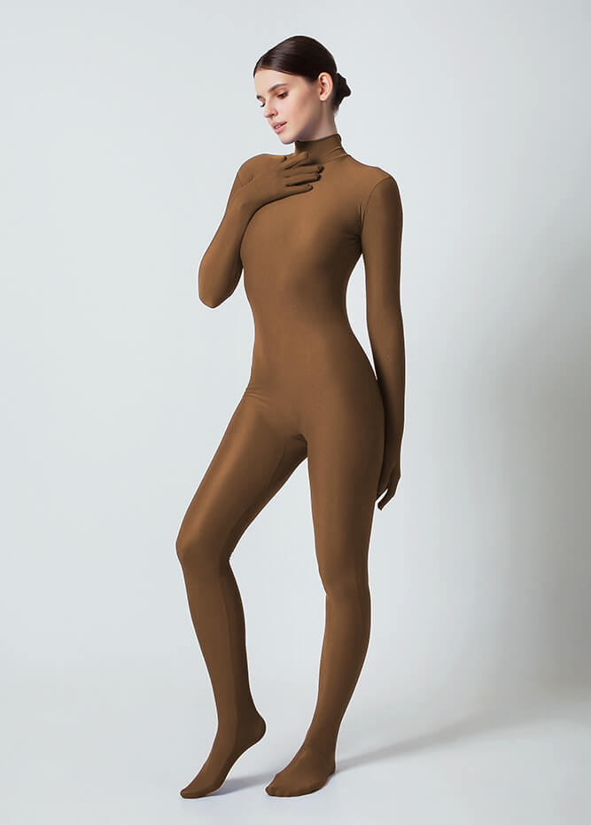 High Neck Full Body Unitard Costumes