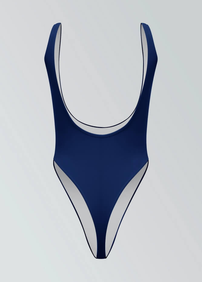 Womens Spandex Suspender Thong Leotard