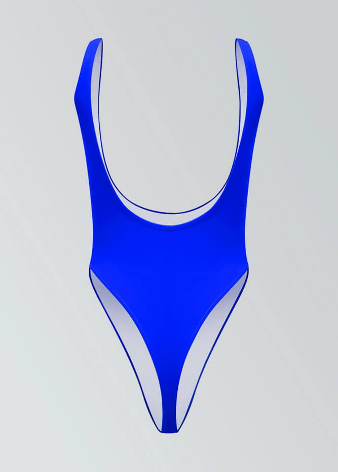 Womens Spandex Suspender Thong Leotard