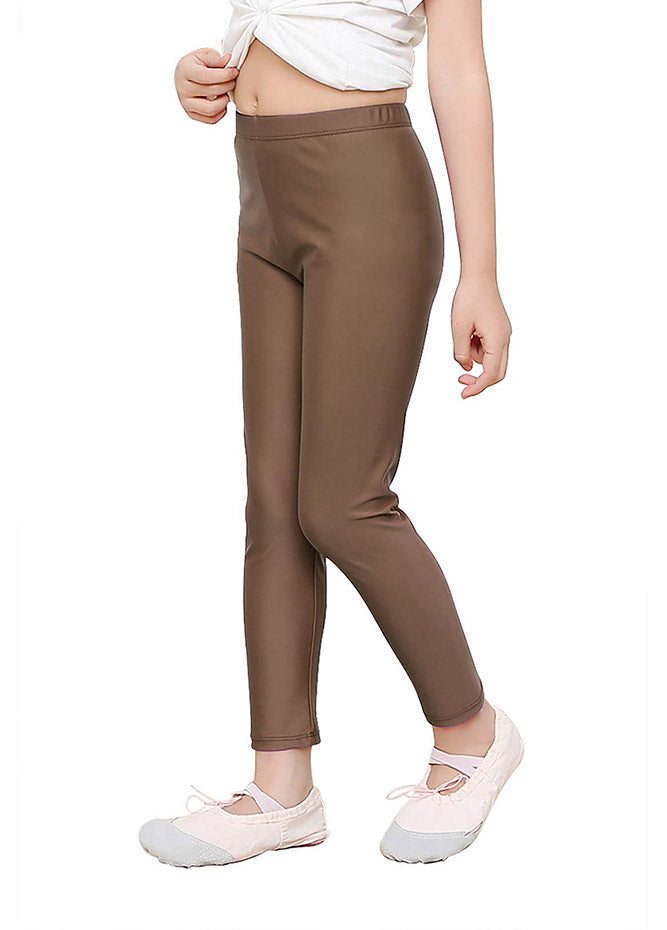 ENGEL Natur Children's leggings Walnuss brown