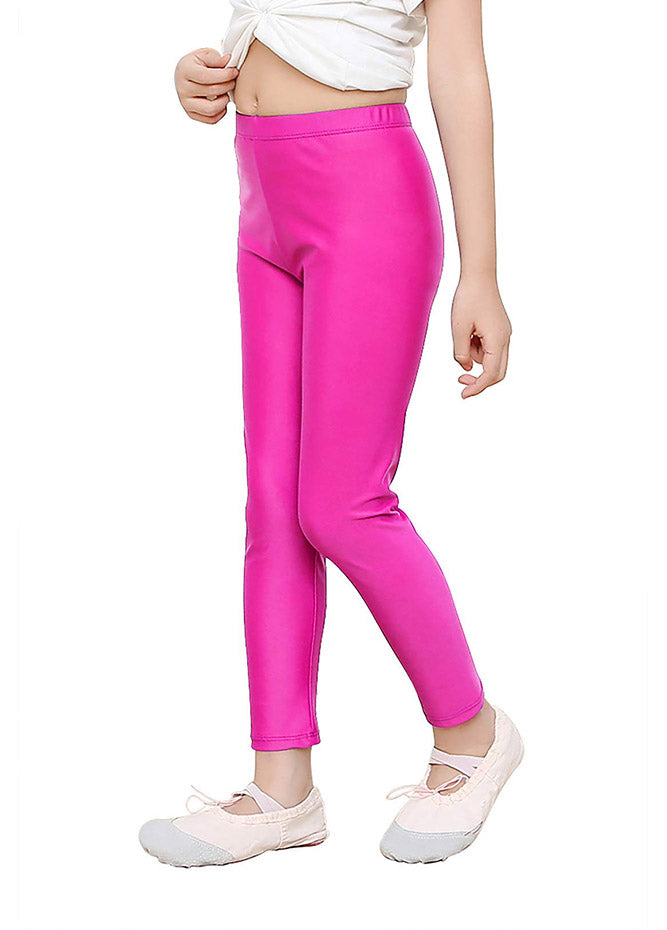 Teen Girls Athletic Active Dance Leggings for Kids Shiny Workout Tight  Exercise Yoga Pants : : Clothing, Shoes & Accessories